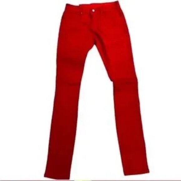 Nwt JAPANESE IMPORTED FROM AUSTRALIA DENIM Ksubi red rare 27 - Picture 1 of 13